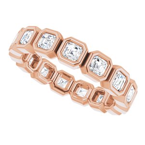 Bezel-Set Eternity Band