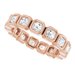 Bezel-Set Eternity Band
