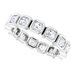 Bezel-Set Eternity Band
