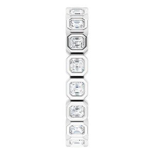 Bezel-Set Eternity Band