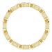Bezel-Set Eternity Band