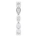 Bezel-Set Eternity Band
