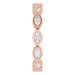 Bezel-Set Eternity Band