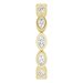 Bezel-Set Eternity Band