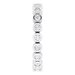 Bezel-Set Eternity Band