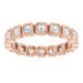 Bezel-Set Eternity Band