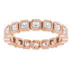 Bezel-Set Eternity Band