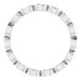 Bezel-Set Eternity Band