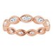 Bezel-Set Eternity Band