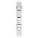 Bezel-Set Eternity Band