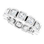 Bezel-Set Eternity Band