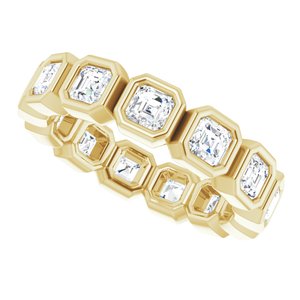 Bezel-Set Eternity Band