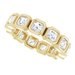 Bezel-Set Eternity Band