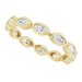 Bezel-Set Eternity Band