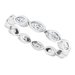 Bezel-Set Eternity Band
