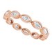 Bezel-Set Eternity Band