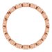 Bezel-Set Eternity Band