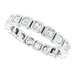 Bezel-Set Eternity Band
