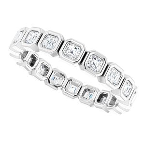 Bezel-Set Eternity Band