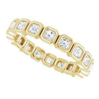 Bezel-Set Eternity Band
