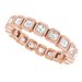 Bezel-Set Eternity Band