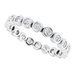 Bezel-Set Eternity Band