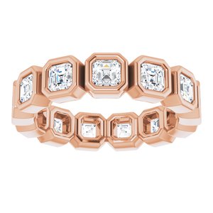 Bezel-Set Eternity Band