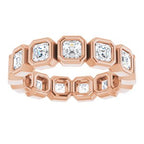 Bezel-Set Eternity Band