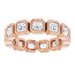 Bezel-Set Eternity Band