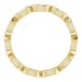Bezel-Set Eternity Band