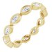 Bezel-Set Eternity Band