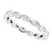 Bezel-Set Eternity Band