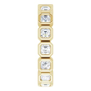 Bezel-Set Eternity Band