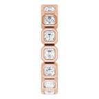 Bezel-Set Eternity Band