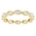 Bezel-Set Eternity Band