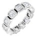 Bezel-Set Eternity Band