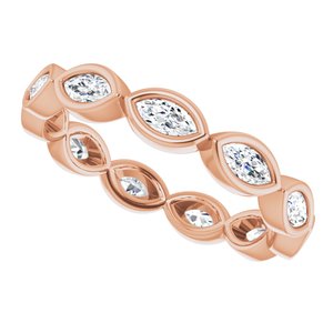 Bezel-Set Eternity Band