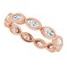 Bezel-Set Eternity Band