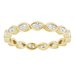 Bezel-Set Eternity Band