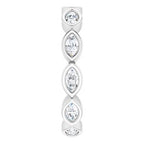 Bezel-Set Eternity Band
