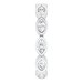 Bezel-Set Eternity Band