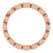 Bezel-Set Eternity Band
