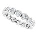 Bezel-Set Eternity Band
