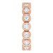 Bezel-Set Eternity Band