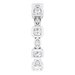 Accented Bezel-Set Eternity Band