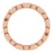 Accented Bezel-Set Eternity Band