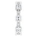 Accented Bezel-Set Eternity Band