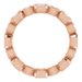 Accented Bezel-Set Eternity Band
