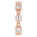 Accented Bezel-Set Eternity Band