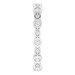 Accented Bezel-Set Eternity Band
